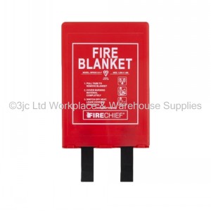 Fire Blanket Rigid Case Premium